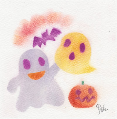 カレンダー用イラストハロウィン